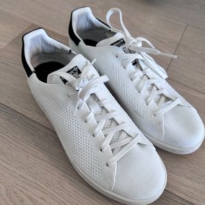 AUTHENTIC Adidas Originals Stan Smith Primeknit White Blue Men's